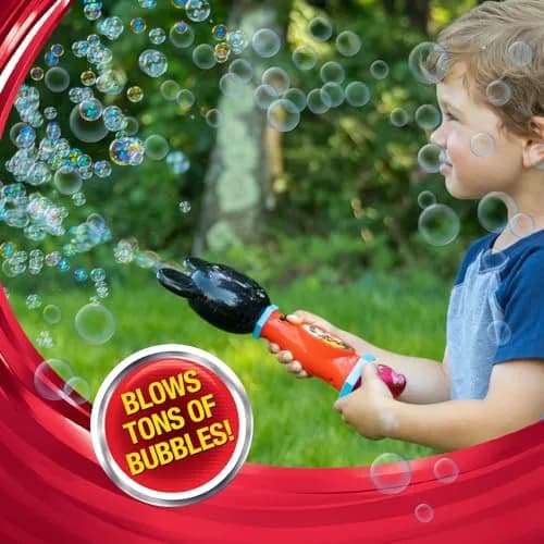 Little Kids Disney Mickey Mouse Musical Bubble Wand with Lights & Sound | Age-Appropriate for Kids 3+ thumbnail 4