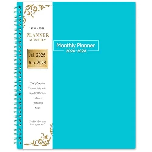Coboll Monthly Planner 2026-2028 | 24-Month Calendar with Thick Paper & Hardcover thumbnail 1