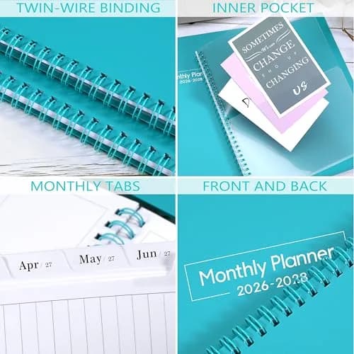 Coboll Monthly Planner 2026-2028 | 24-Month Calendar with Thick Paper & Hardcover thumbnail 5