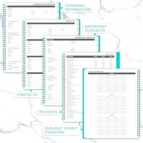 Coboll Monthly Planner 2026-2028 | 24-Month Calendar with Thick Paper & Hardcover thumbnail 3