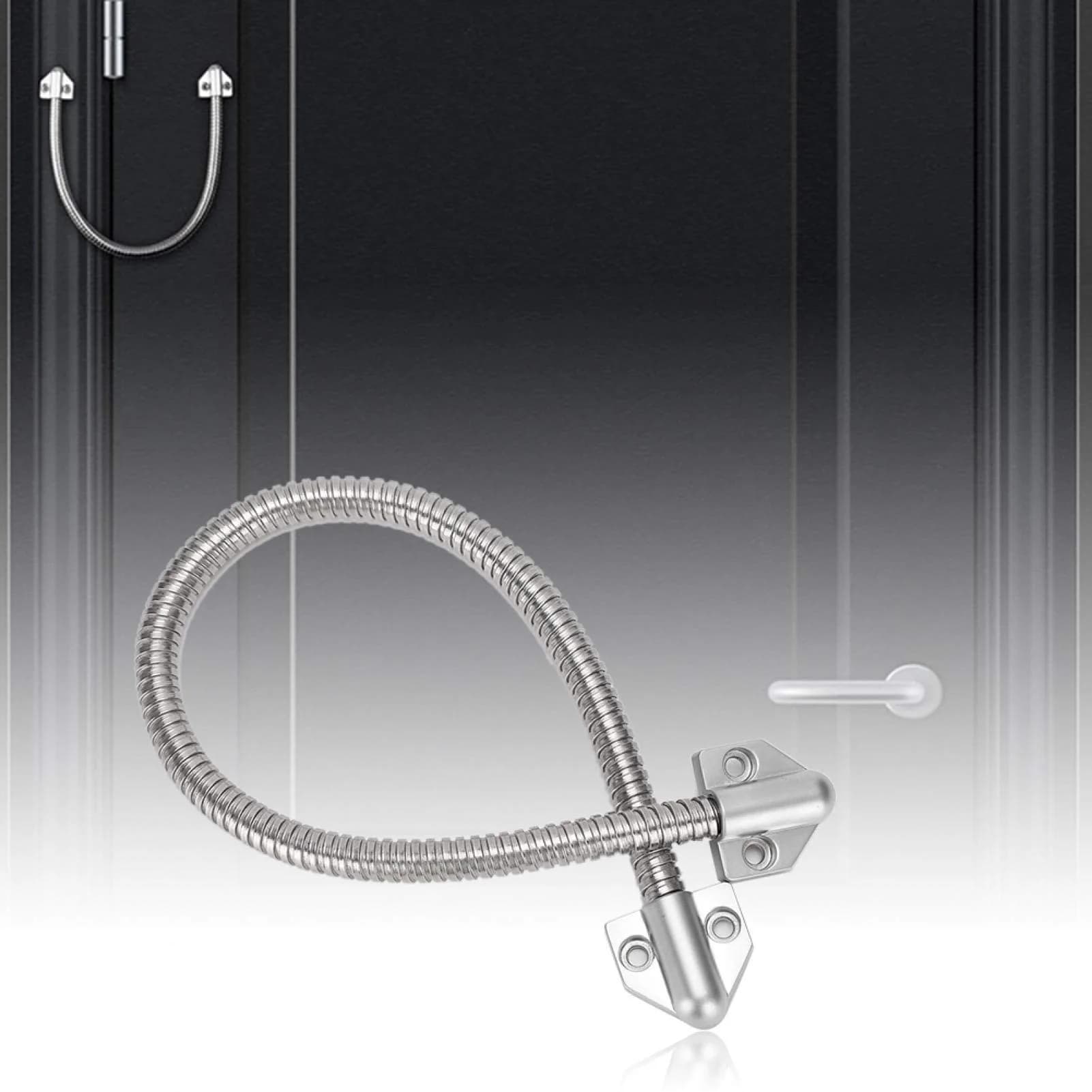 VINGVO Armored Loop Power Transfer Door Cable Protector 450mm (17.7in) | Protects Wires from Damage - view 6