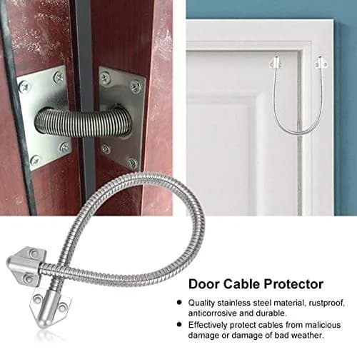 VINGVO Armored Loop Power Transfer Door Cable Protector 450mm (17.7in) | Protects Wires from Damage thumbnail 8