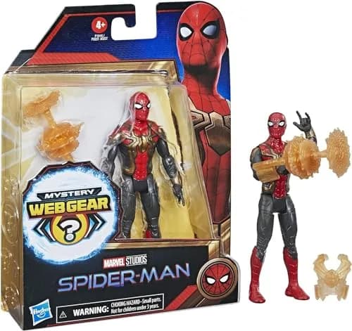 Marvel Spider-Man: No Way Home Mystery Webgear Action Figure 15.24 cm (6 Inch) | Authentic USA Import thumbnail 1
