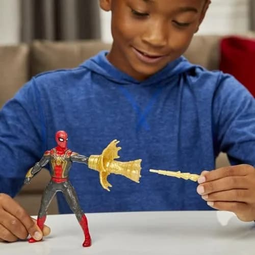 Marvel Spider-Man: No Way Home Mystery Webgear Action Figure 15.24 cm (6 Inch) | Authentic USA Import thumbnail 5