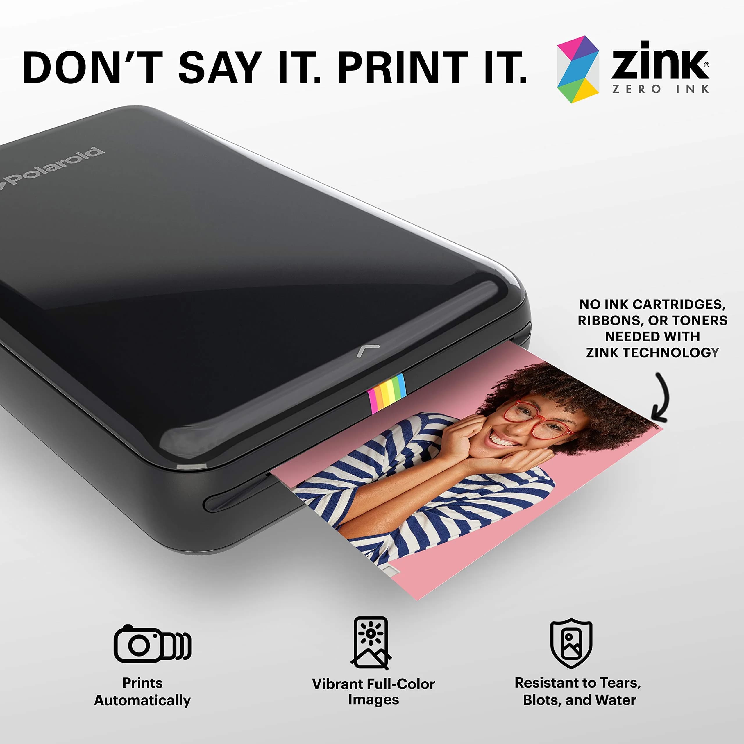 Zink Premium Instant Photo Paper 2"x3" (30 Pack) - Compatible with Polaroid Cameras & Printers - view 4