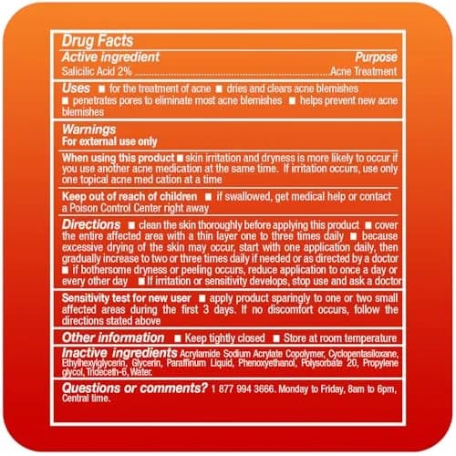 Asepxia 2% Salicylic Acid Acne Spot Treatment Cream | Targets Blemishes & Redness, 1 Oz, 3-Pack thumbnail 8