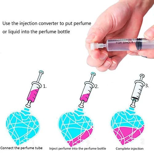 MUB Perfume Refill Tool Kit with 2 Syringes & 4 Adapters | 10ml Capacity thumbnail 4