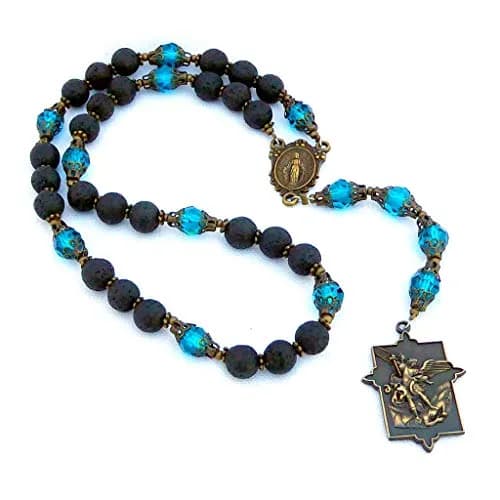 PAX Saint Michael Chaplet with Instructions for Protection and Blessing | Religious Protection Accessory thumbnail 1