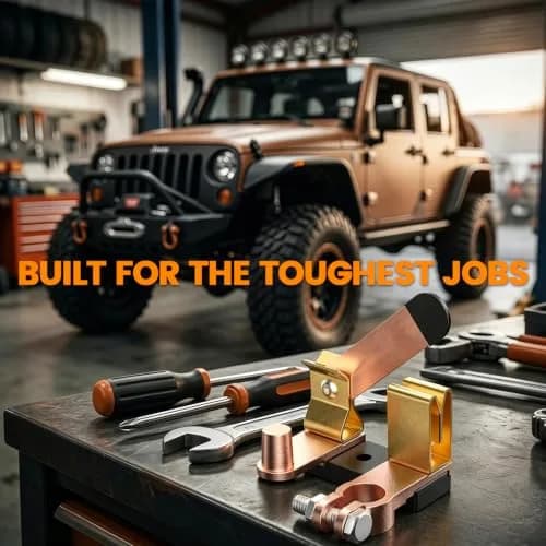 COZYEHOO Top Post Knife Blade Master Switch 12V 24V | Heavy Duty Brass Battery Disconnect thumbnail 8
