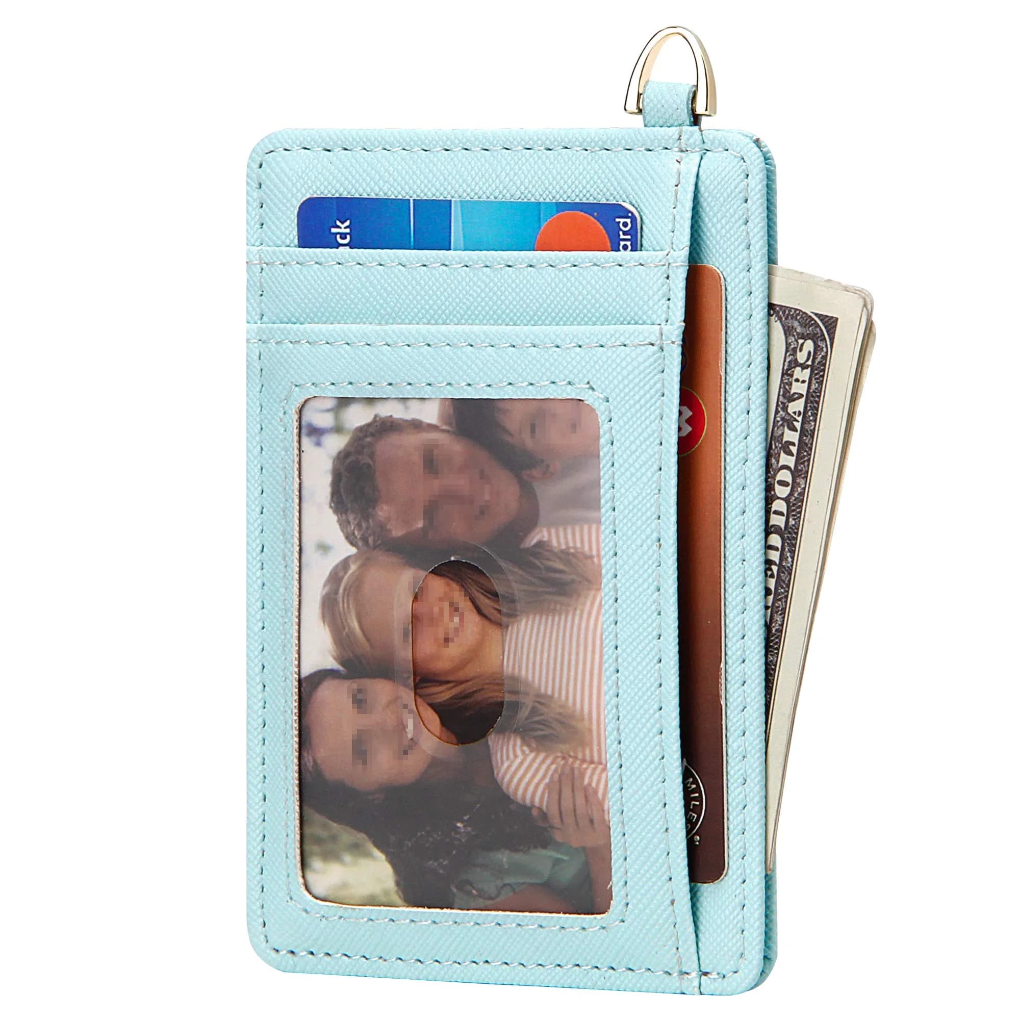 GEEAD Slim Minimalist Front Pocket RFID Blocking Card Holder Wallets for Men & Women | Ultra-Slim & Durable thumbnail 2
