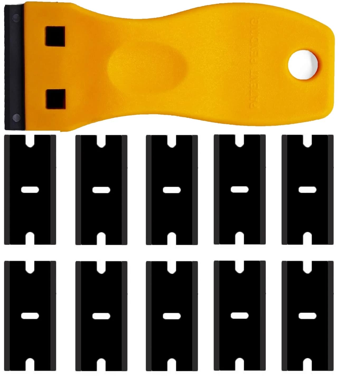 Petiy Beauty Utility Knife 3 inches | Contoured Grip for Scraping Labels & Decals