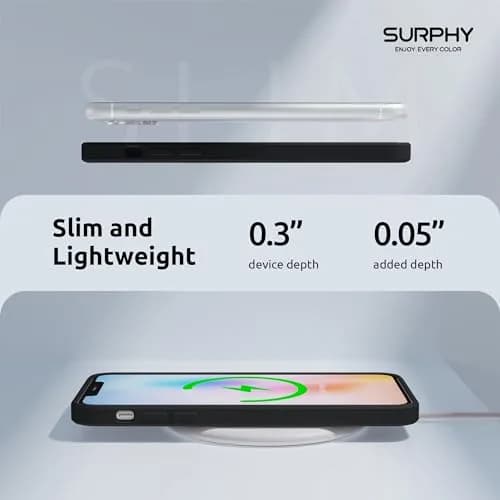 SURPHY Liquid Silicone Slim Case for iPhone 11 Pro Max 6.5 Inch | Camera & Body Protection thumbnail 6