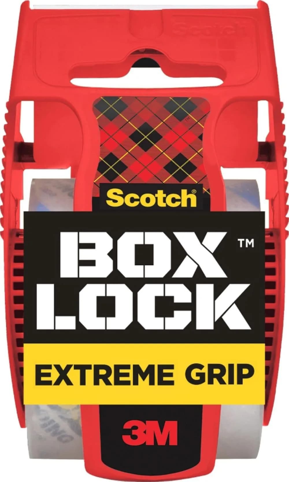 Scotch Box Lock Clear Packing Tape 1.88 in x 22.2 yd | Extreme Grip for Shipping & Mailing - main product image