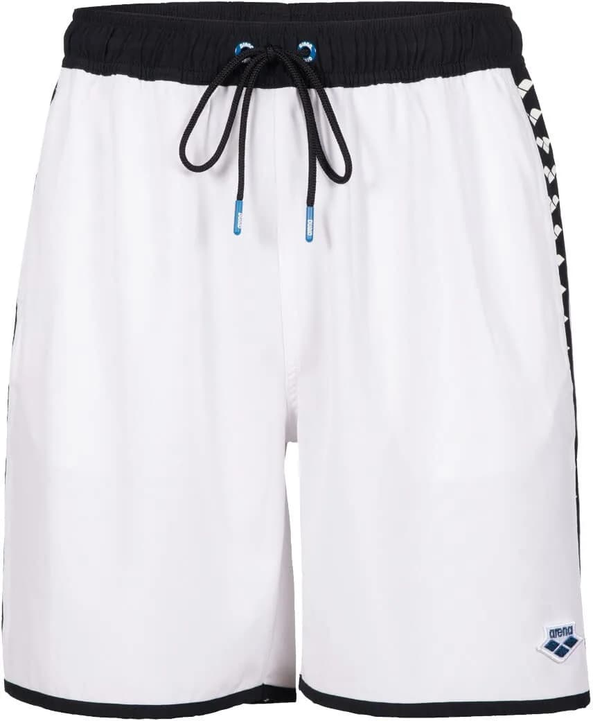ARENA Shorts XXS | Unisex Athletic Bermuda with Moisture Wicking & Pockets — White-black / Small