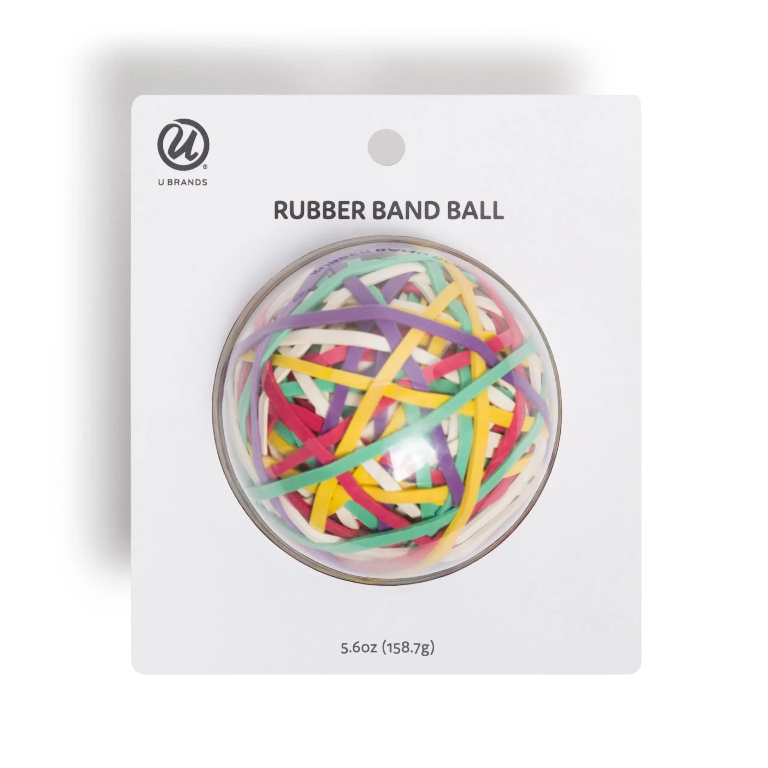 U Brands Multicolor Rubber Band Ball 175 Count | Assorted Colors for Organization - main product image
