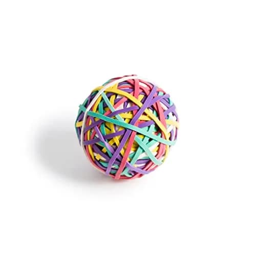 U Brands Multicolor Rubber Band Ball 175 Count | Assorted Colors for Organization thumbnail 3