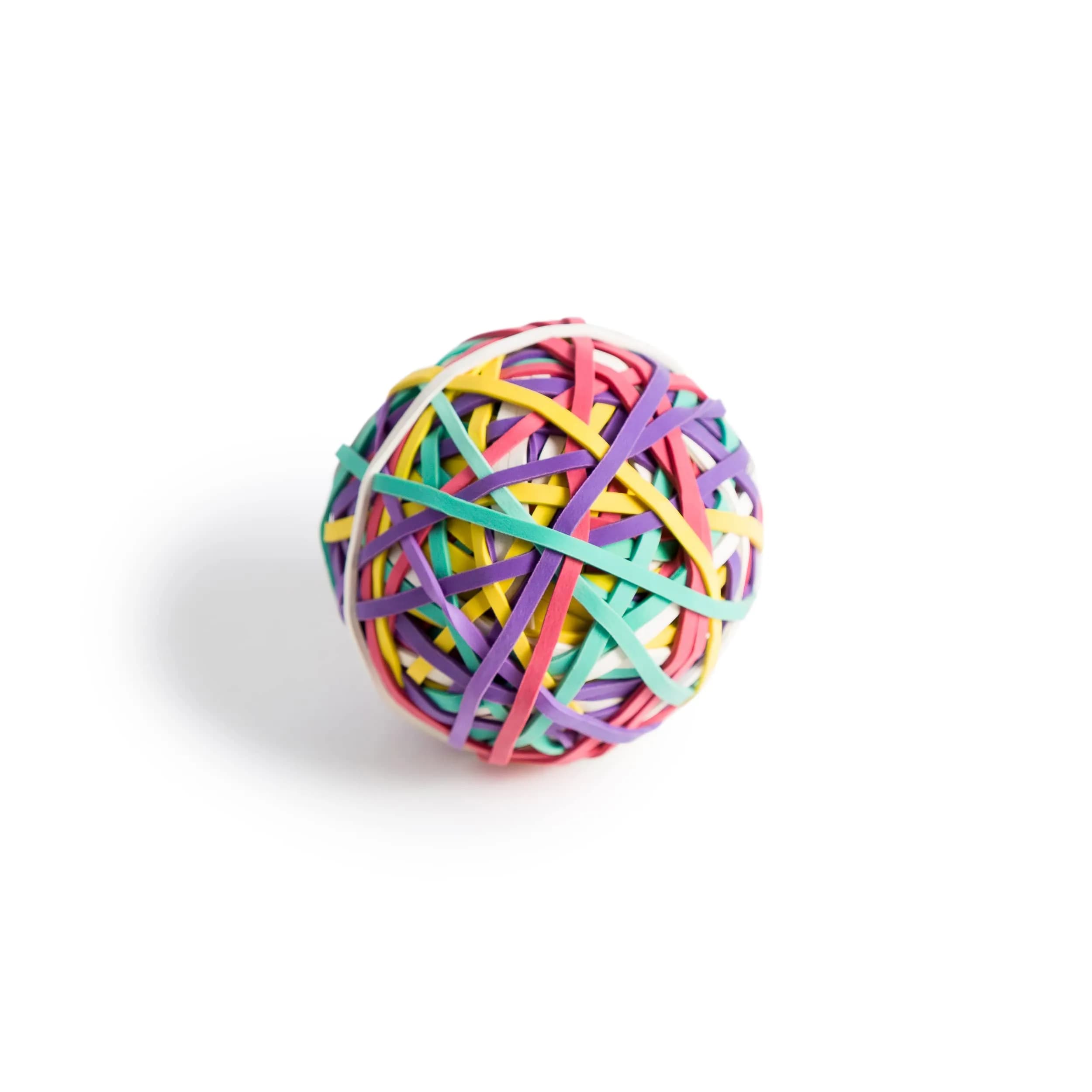 U Brands Multicolor Rubber Band Ball 175 Count | Assorted Colors for Organization - view 3