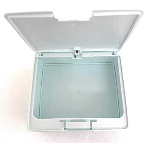 Sanrio Cinnamoroll Cute Box with One Touch Open Lid, Makeup Case 10.67cm (4.2in) | Japanese Style Organizer thumbnail 5