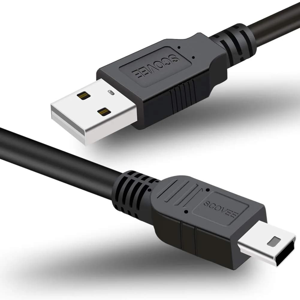 SCOVEE Replacement USB Cable Power Cord for Blue Yeti Recording Microphones MIC,6ft | Durable, Compatible with Blue Yeti & Snowball iCE — Blue