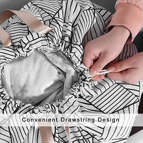 SANFERGE Extra Large Laundry Bag with Drawstring & Handle | Heavy Duty Travel & Household Storage (28 x 40 Inch) thumbnail 4