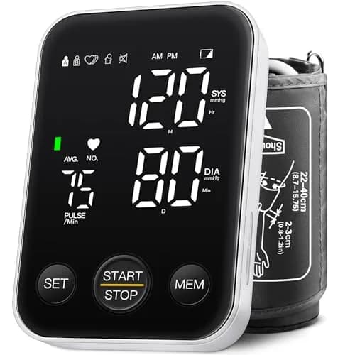 DOUHAO Blood Pressure Monitor Upper Arm Machine with 240 Memory & Backlight Display | Clinically Accurate Readings thumbnail 1