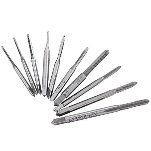 YAKAMOZ Micro Metric Tap Set M1-M3.5 HSS 10-Piece | Precision Tapping for Small Threads thumbnail 5