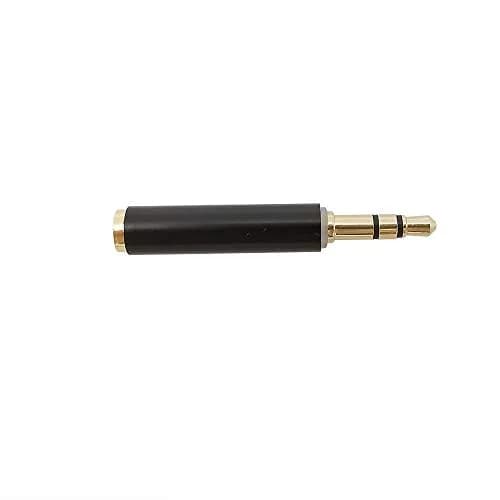 VizGiz TRRS to TRS Adapter 2 Pack | 3.5mm Male to Female Converter for Microphone Input thumbnail 2