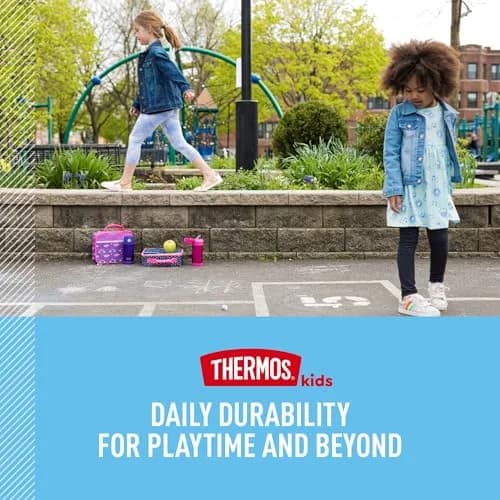 THERMOS Kids Stainless Steel Insulated Water Bottle, 12oz | Keeps Drinks Cold 12 Hours, BPA-Free thumbnail 3