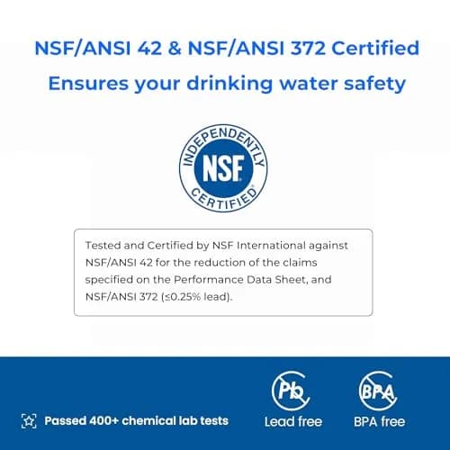 Waterdrop PT-61B Water Filter Pitcher 2.5 Gallons (200 Gallons) | NSF Certified Chlorine Reduction thumbnail 2