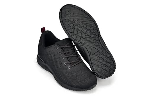 CALTO Men's Invisible Height Increasing Sneakers Size 12 D(M) US | Ultra Lightweight Sporty Shoes for Height Gain thumbnail 6