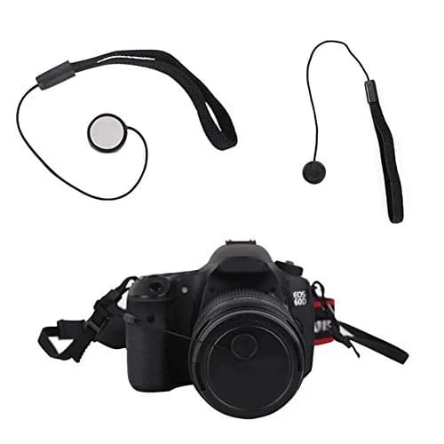 VizGiz Lens Cap Keeper Lanyard 23cm Black | Anti-Lost Self-Adhesive for DSLR Cameras thumbnail 7