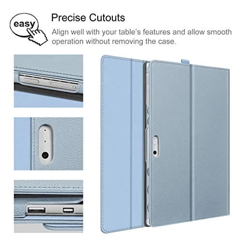 FINTIE Case for 12.3 inch Microsoft Surface Pro 7 Plus, Pro 7/6/5/4/3 | Multi-Angle PU Leather Cover thumbnail 5