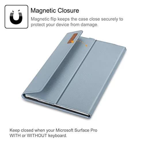 FINTIE Case for 12.3 inch Microsoft Surface Pro 7 Plus, Pro 7/6/5/4/3 | Multi-Angle PU Leather Cover thumbnail 8