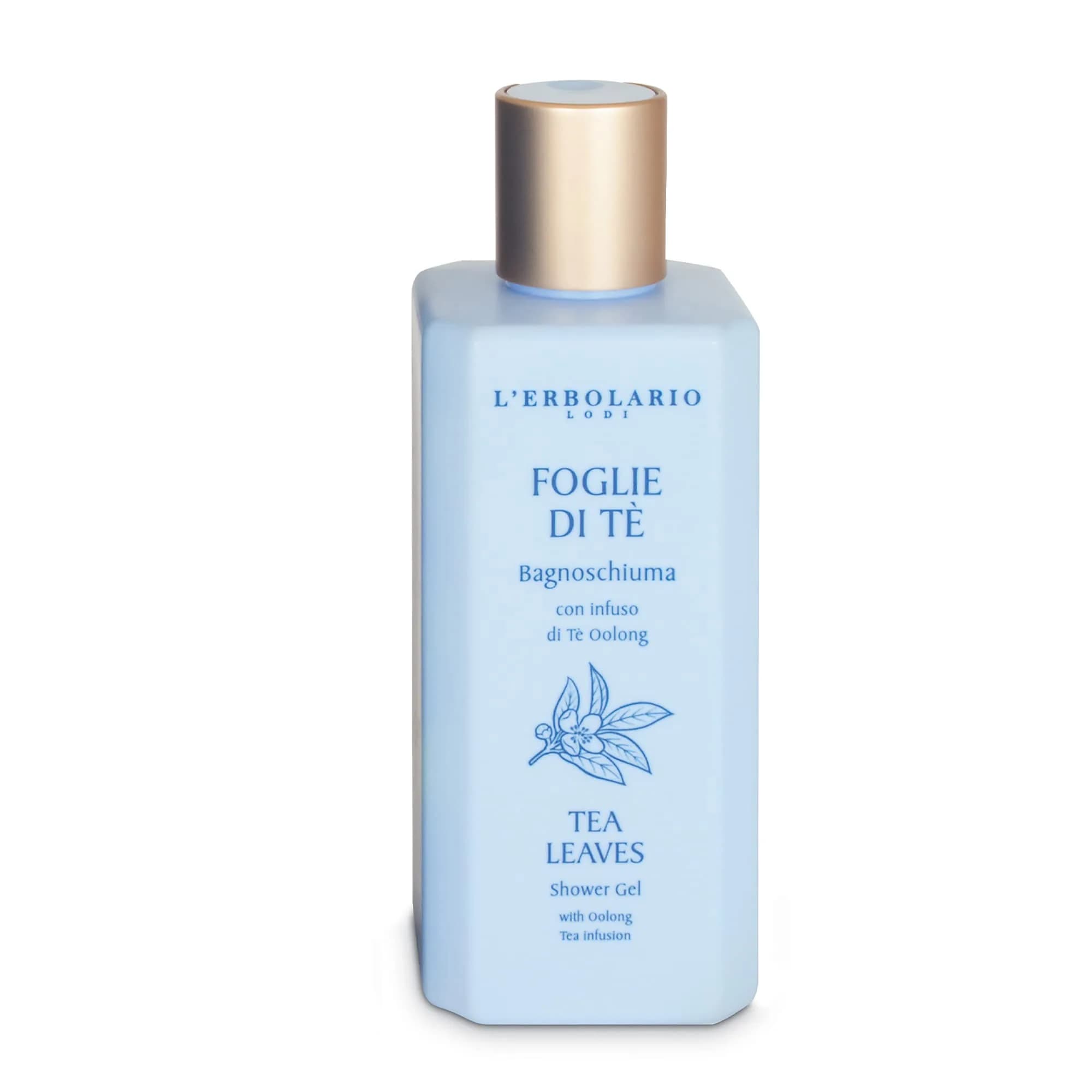 L'Erbolario Tea Leaves Face And Hand Cleansing Gel 8.5 Oz | Oolong Tea Infusion & Floral Scent, Sensitive Skin — Cranberry