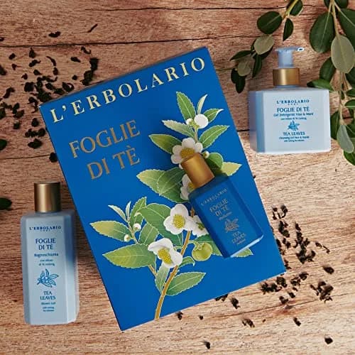 L'Erbolario Tea Leaves Face And Hand Cleansing Gel 8.5 Oz | Oolong Tea Infusion & Floral Scent, Sensitive Skin thumbnail 2