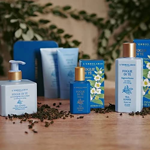 L'Erbolario Tea Leaves Face And Hand Cleansing Gel 8.5 Oz | Oolong Tea Infusion & Floral Scent, Sensitive Skin thumbnail 3