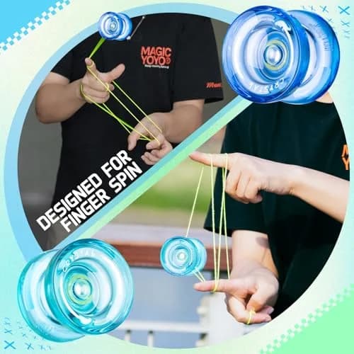 MAGICYOYO K2 Professional Crystal Yoyo 3-Pack | Responsive & Unresponsive Dual-Purpose Yo-yo Set thumbnail 2