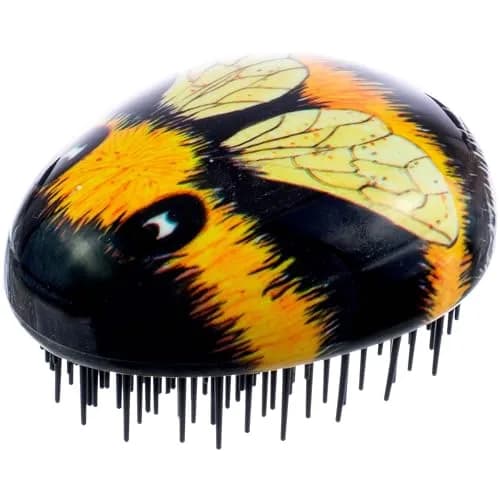 KENT PBEE Bumblebee Pebble Scalp Massager Shampoo Shower Brush Travel Size Detangler for Kids & Adults thumbnail 1