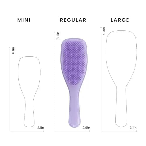 Tangle Teezer Ultimate Detangler Curly Hair Brush, 3C to 4C, Purple Passion (80g) thumbnail 8