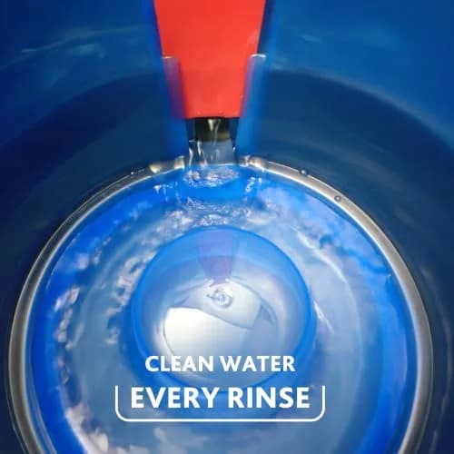 O-Cedar RinseClean Spin Mop & Bucket System with Dual Tanks | 3L (0.79gal) Capacity | Removes 99% of Bacteria thumbnail 3