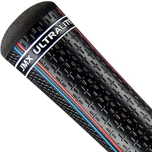 JumboMax JMX Ultralite Tapered Oversized Golf Grips Large (+11/32) - 25% Lighter Than Standard - RWB Pinstripes thumbnail 2