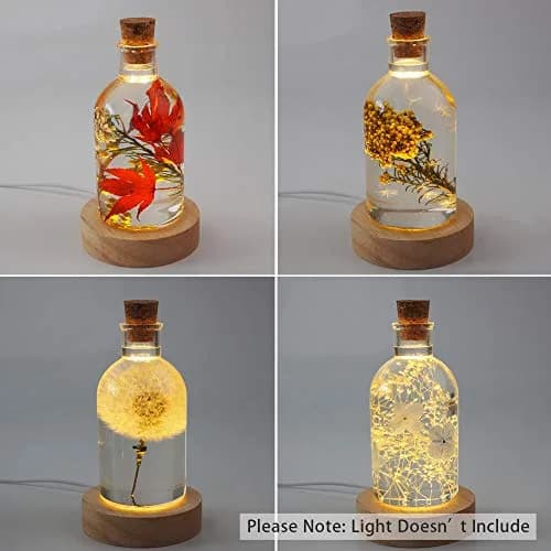 Wehous Resin Mold Bottle Shape with Wooden Stoppers | Epoxy Craft Decor (70-120 chars) thumbnail 5