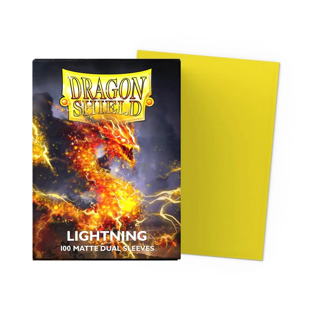 Dragon Shield Matte Dual Standard Size Card Sleeves (100 CT, Lightning) | Premium TCG Protection - view 2