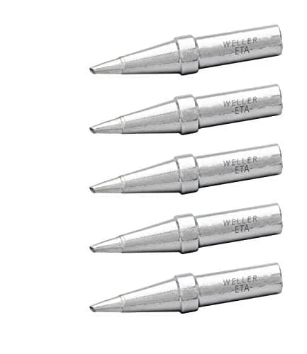 Weller ETA-5 Soldering Tip Set (5 Pcs) | 1.6 mm Screwdriver Tip for WE1010 Station thumbnail 1