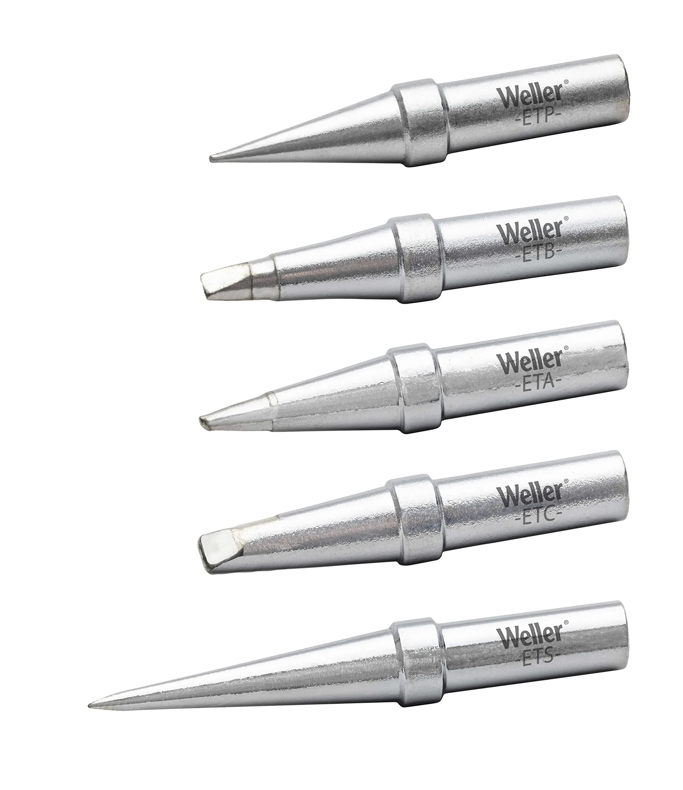 Weller Genuine 5 Piece Tip Set for WE1010NA | ETSET-5 (5 Tips) - main product image