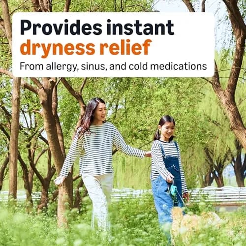Amazon Basics Saline Nasal Moisturizing Spray 1.5 fl oz (44ml) | Soothes Dry Nasal Passages thumbnail 3