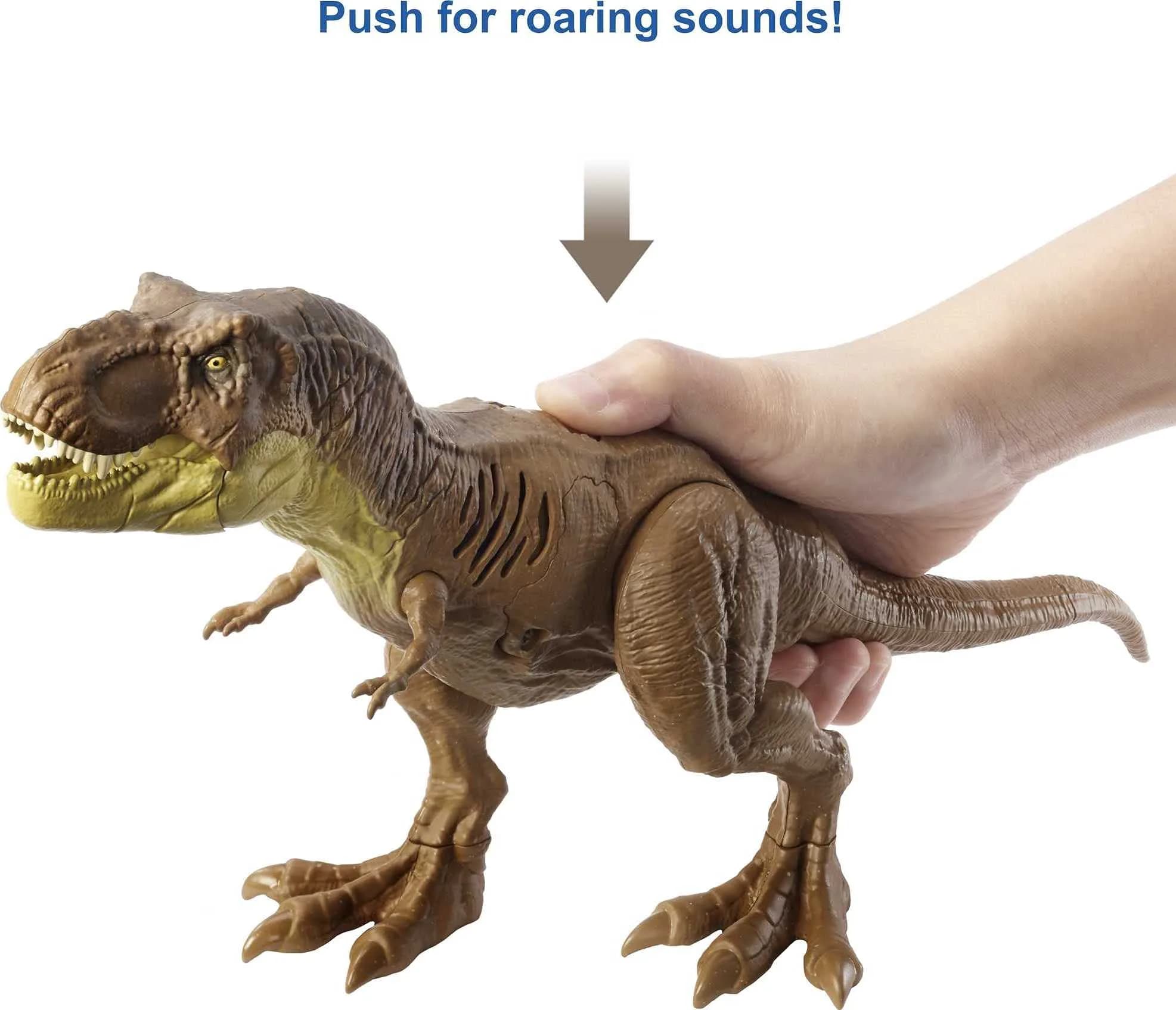 Mattel Jurassic World Sound Surge Tyrannosaurus Rex 30.48 cm (12 in) | Movie-Inspired Action Figure with Roaring Sounds - view 4