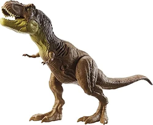 Mattel Jurassic World Sound Surge Tyrannosaurus Rex 30.48 cm (12 in) | Movie-Inspired Action Figure with Roaring Sounds thumbnail 2