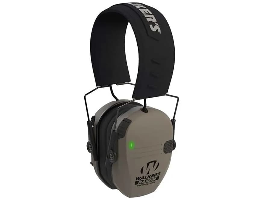 Walker's Razor Rechargeable Electronic Earmuffs FDE | 21dB Noise Reduction Rating thumbnail 4