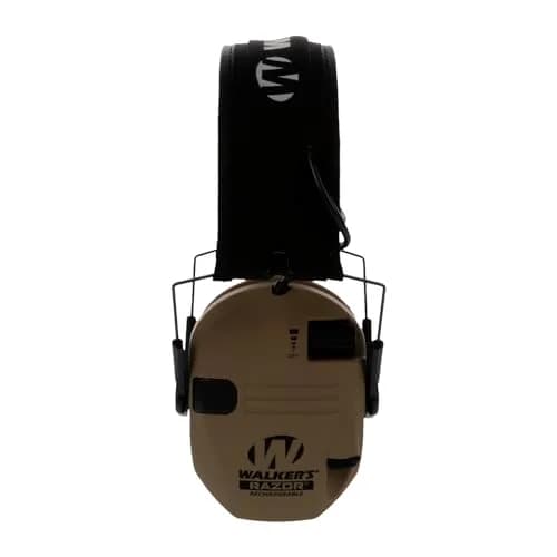Walker's Razor Rechargeable Electronic Earmuffs FDE | 21dB Noise Reduction Rating thumbnail 5